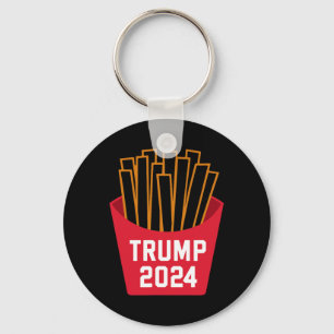 Trump French Fries 2025 Trump 2025 Trump Fries Keychain