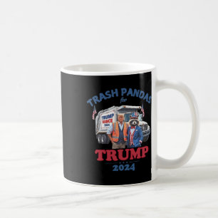 Trump Garbage Trash Pandas For Trump 2024  Coffee Mug
