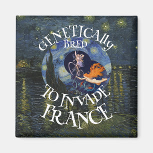 Trump Genetically Bred Invade France Holland FR Magnet