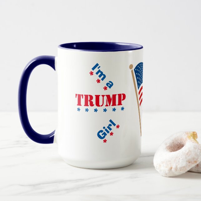 Trump Girl - Mug (Avec donut)
