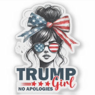 Trump Girl No Apologies Trump 2024, Trump 45 47