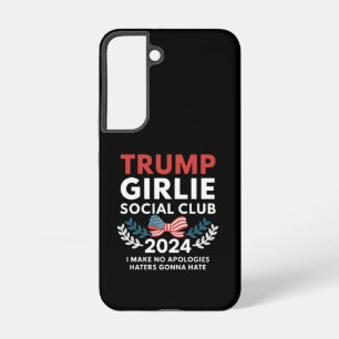 Trump Girlie Coquette Social Club Bow Election  Samsung Galaxy Case