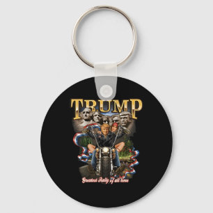 Trump Goat Daddy's Home Funny Trump Daddys Coming  Keychain