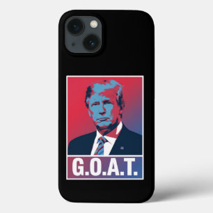 Trump GOAT Election 2024 Republican Vintage iPhone 13 Case