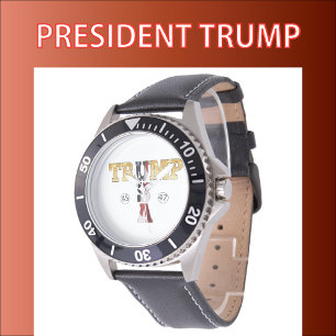 Trump Gold 💖 Presidential USA 45 47 Watch