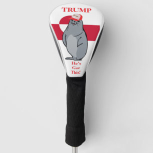 TRUMP GOLF HEAD COVER