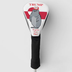 TRUMP GOLF HEAD COVER