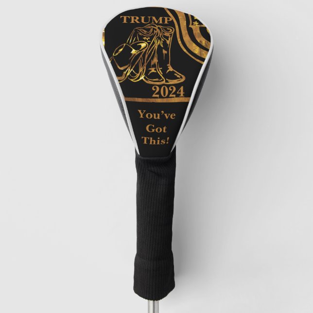 TRUMP GOLF HEAD COVER (Front)