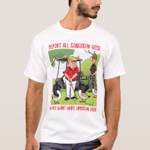 Trump Golfing Deport All Canadian Geese