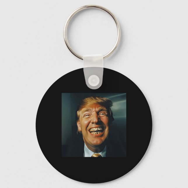 Trump Grillz  Keychain (Front)
