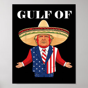 Trump Gulf Of United States Of America Men Women  Poster