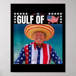 Trump Gulf Of United States Of America  Poster
