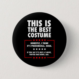Trump Halloween Costume  2 Inch Round Button