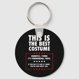 Trump Halloween Costume  Keychain
