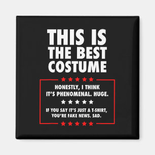 Trump Halloween Costume  Magnet