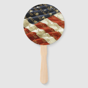 TRUMP HAND FAN