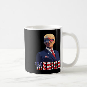 Trump Happy 4th Of July Trump American Flag 1 Coffee Mug