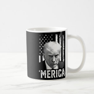 Trump Happy 4th Of July Trump American Flag Gifts  Coffee Mug