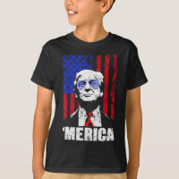 Trump Happy 4th Of July Trump American Flag Gifts