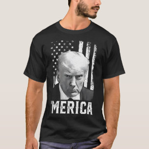 Trump Happy 4th Of July Trump American Flag Gifts T-Shirt