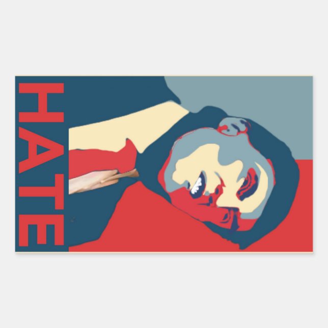 Trump•Hate Sticker (Front)