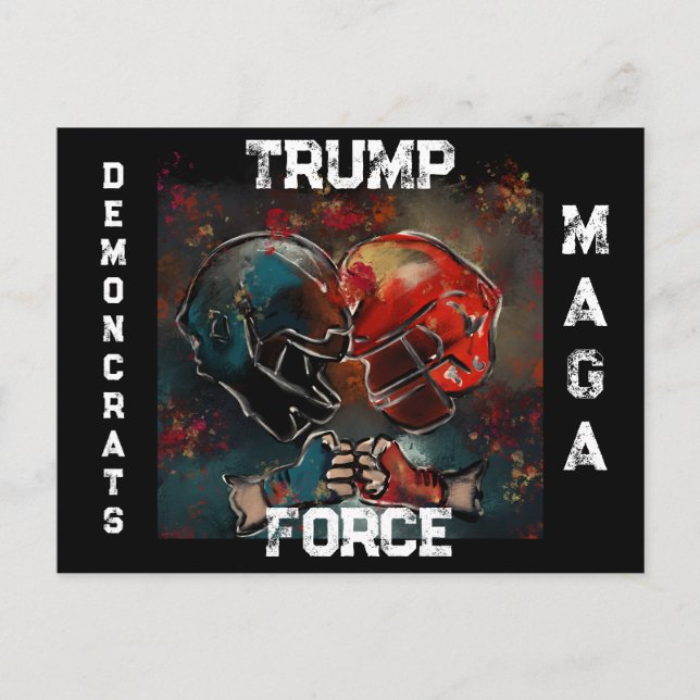 TRUMP HOLIDAY POSTCARD (Front)