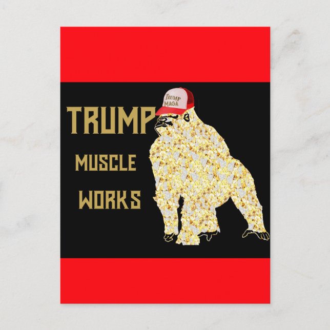 TRUMP HOLIDAY POSTCARD (Front)