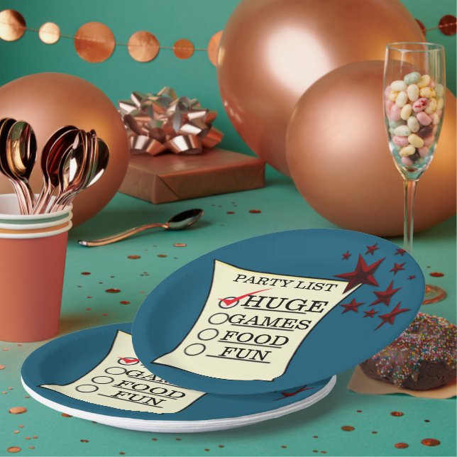 Trump HUGE Party Celebration Personalize Paper Plate (Multi)