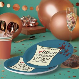 Trump HUGE Party Celebration Personalize Plates