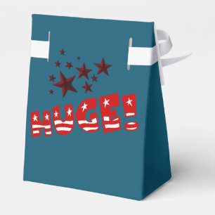 Trump HUGE Party Celebration Thank You Favour Favor Box