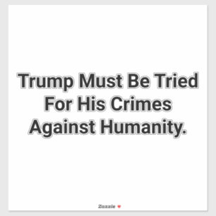 Trump Humanity Crimes Hankamer Artjunkhaus Peace 