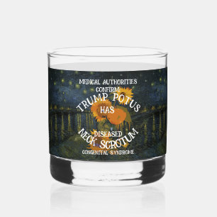 Trump I Pissed JD Vance's Shampoo Bottle Hegseth  Whiskey Glass