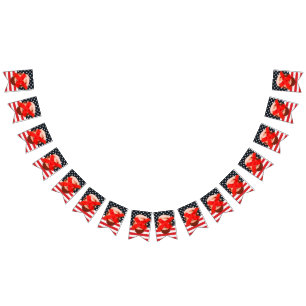 Trump Impeachment Party Bunting Flags