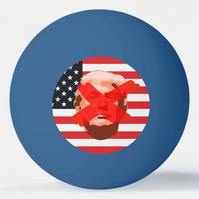 Trump Impeachment Party Ping Pong Ball (Front)