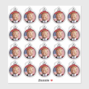 Trump in a Christmas Tree Ball