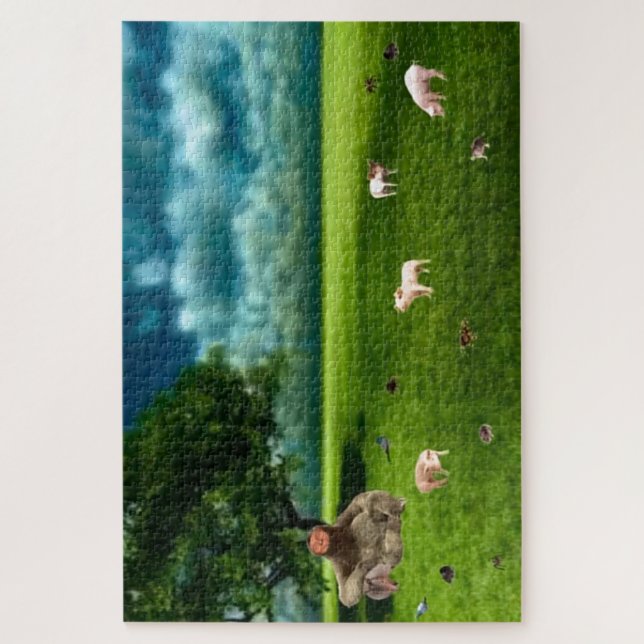 Trump in His Element 1,014 Pieces Jigsaw Puzzle (Vertical)