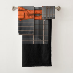 Trump in Jail Bathroom Towel Set
