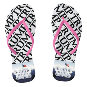 Trump in the White House Flip Flops