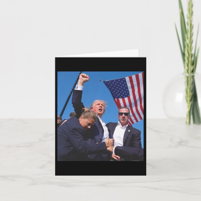 Trump Ination Attempt  Card (Front)