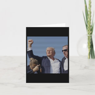 Trump Ination Attempt - Trump's Rally Pennsylvania Card