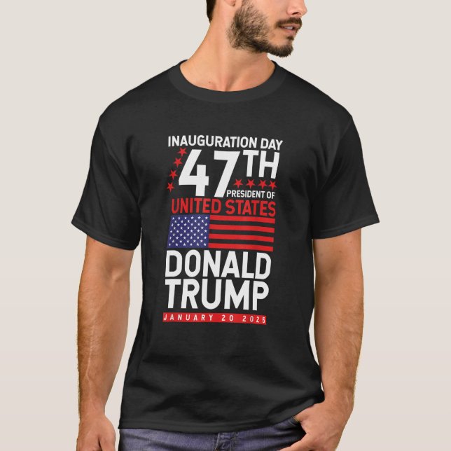 Trump Inauguration 2025  T-Shirt (Front)