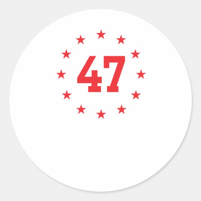 Trump Inauguration  Classic Round Sticker (Front)