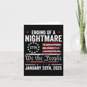 Trump Inauguration Day 2025 President Donald Trump Card