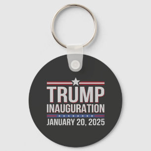 Trump inauguration Day January 2025 President  Keychain