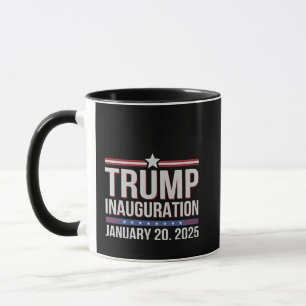Trump inauguration Day January 2025 President Mug