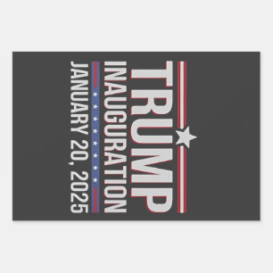 Trump inauguration Day January 2025 President Wrapping Paper Sheet