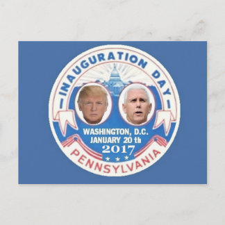 TRUMP Inauguration Postcard