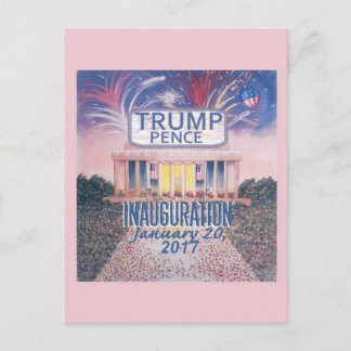 TRUMP Inauguration Postcard