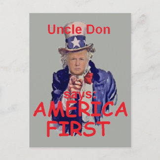 TRUMP Inauguration Postcard
