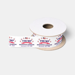Trump Inauguration Satin Ribbon
